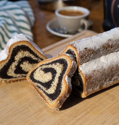 Butter- Mohnstollen