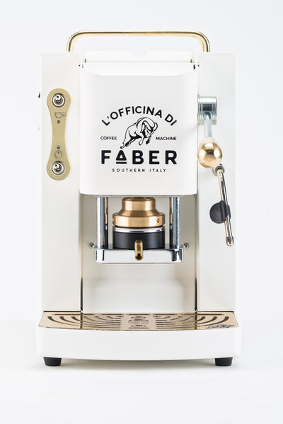 Faber Pro Deluxe Weiß mit Dampflanze - Bonarista